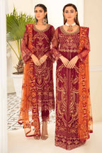 Ramsha Minhal Formal Wear M-510 – Ramsha 3-piece unstitched suit