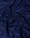 Alpine Velvet Rib – Navy, self-textured velvet fabric by the meter