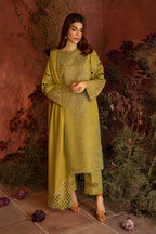 Rang Rasiya Premium Karandi D-10 (Cardamom) – Rang Rasiya 3-piece unstitched suit