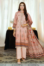 Palwasha Zebtan Viscose D-10 – Palwasha 3-piece unstitched suit