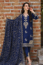 Noor Luxury Winter By Saadia Asad D-10 – Saadia Asad 3-piece unstitched suit