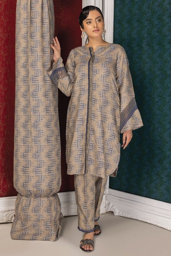 Kaya Jacquard By Panache D-10 by Puri Fabrics – Puri Fabrics 3-piece unstitched suit