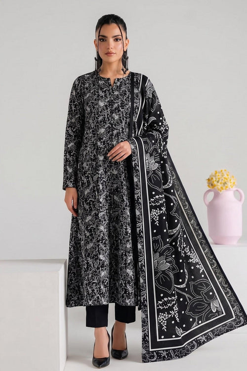 Aalaya Black Edition Lawn D-10 – Aalaya 3-piece unstitched suit