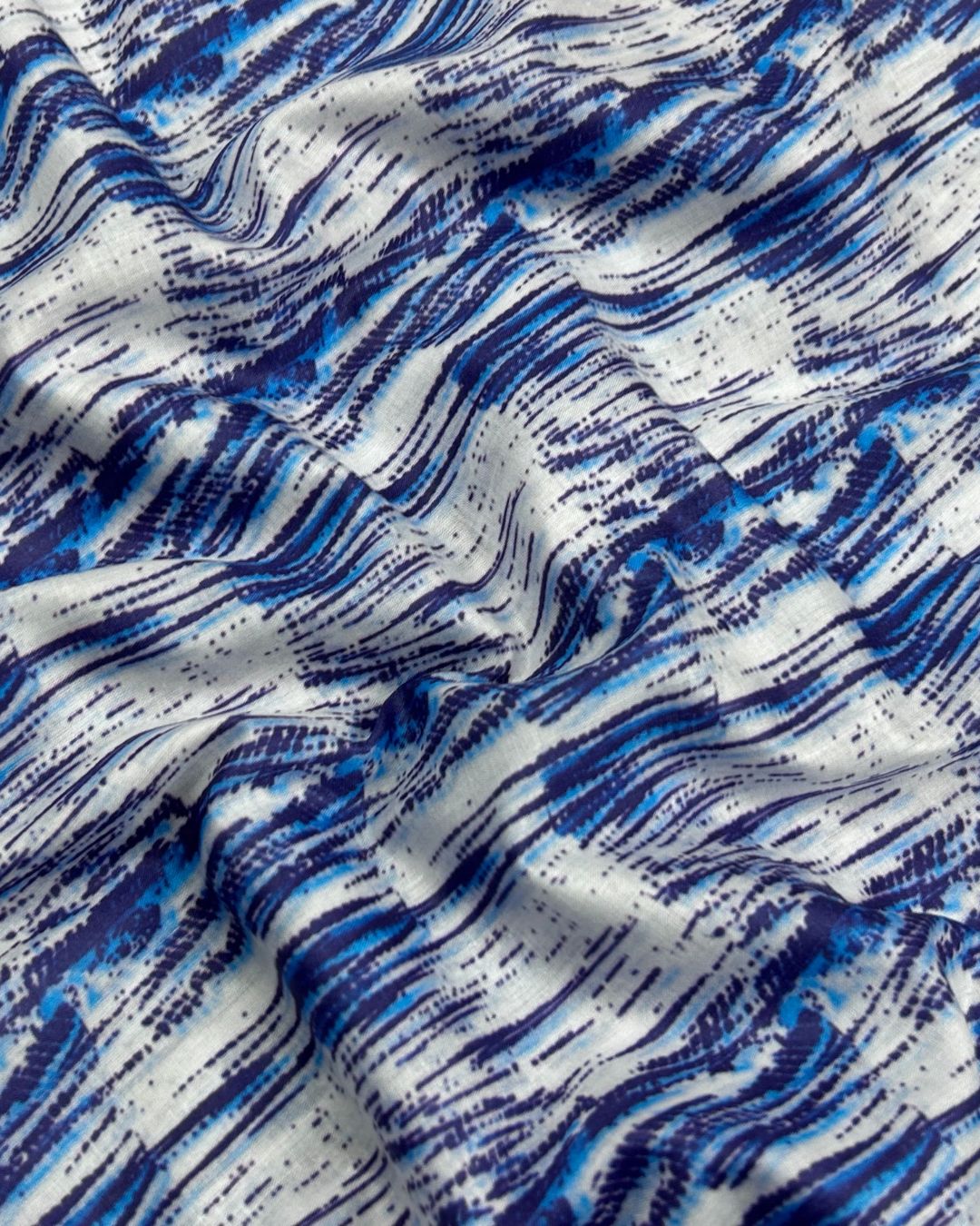 Tie & Dye Digital Print Lawn fabric