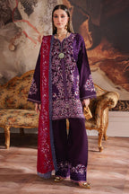 Secret Garden Karandi By Mahnur SG-010 – Mahnur 3-piece unstitched suit