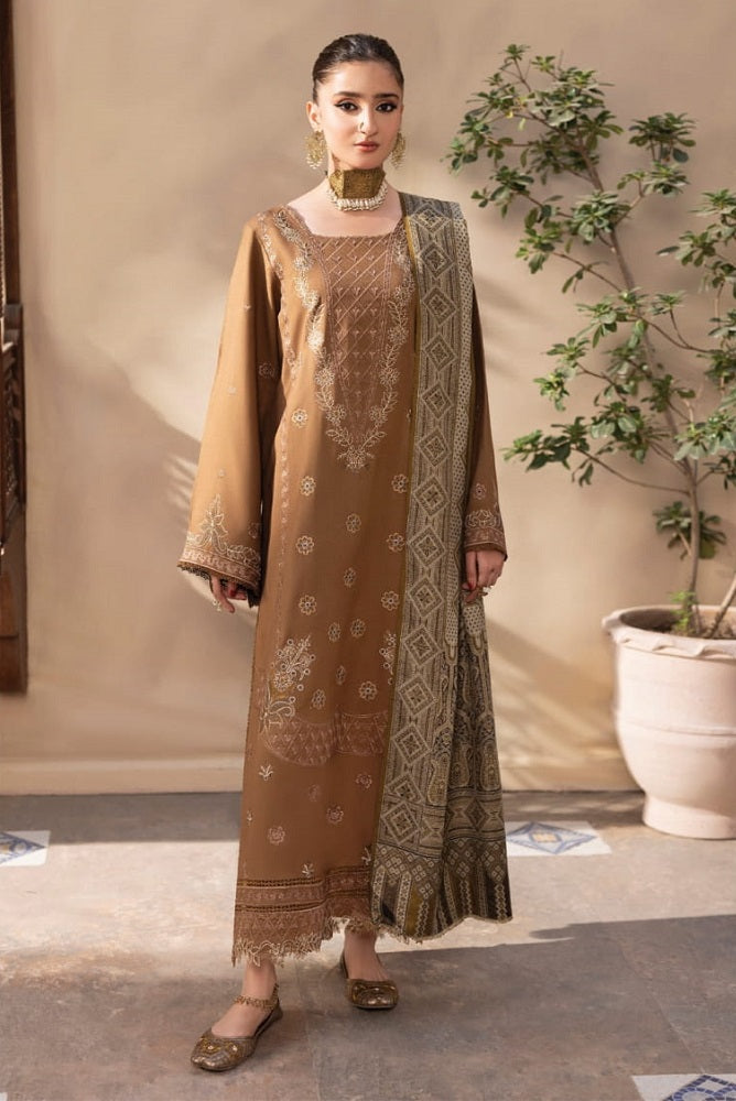 Nagar Dhanak By Celts D-10 – Celts 3-piece unstitched suit