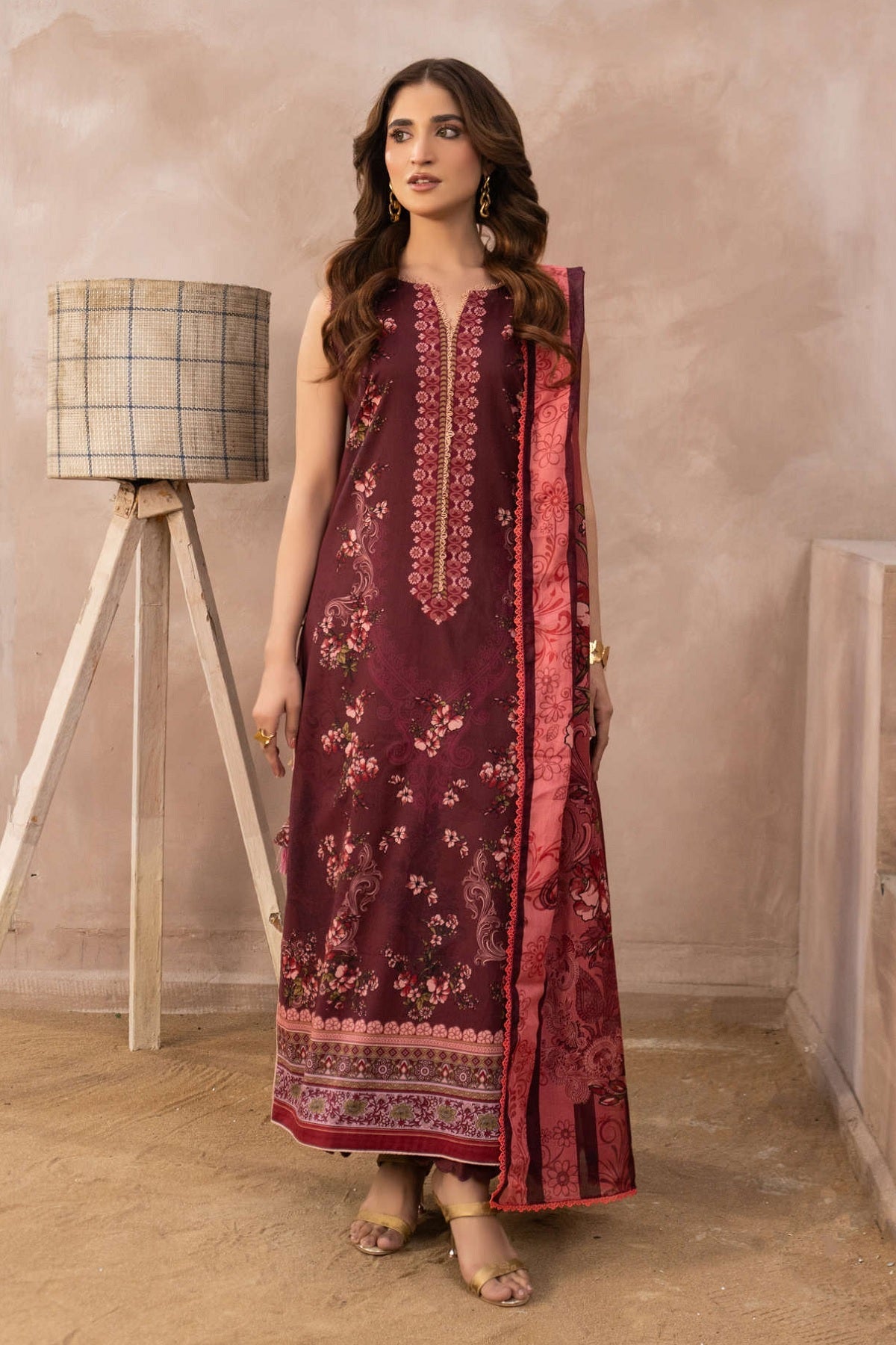 Firdous Collection Lawn FL-1116 – Firdous 3-piece unstitched suit