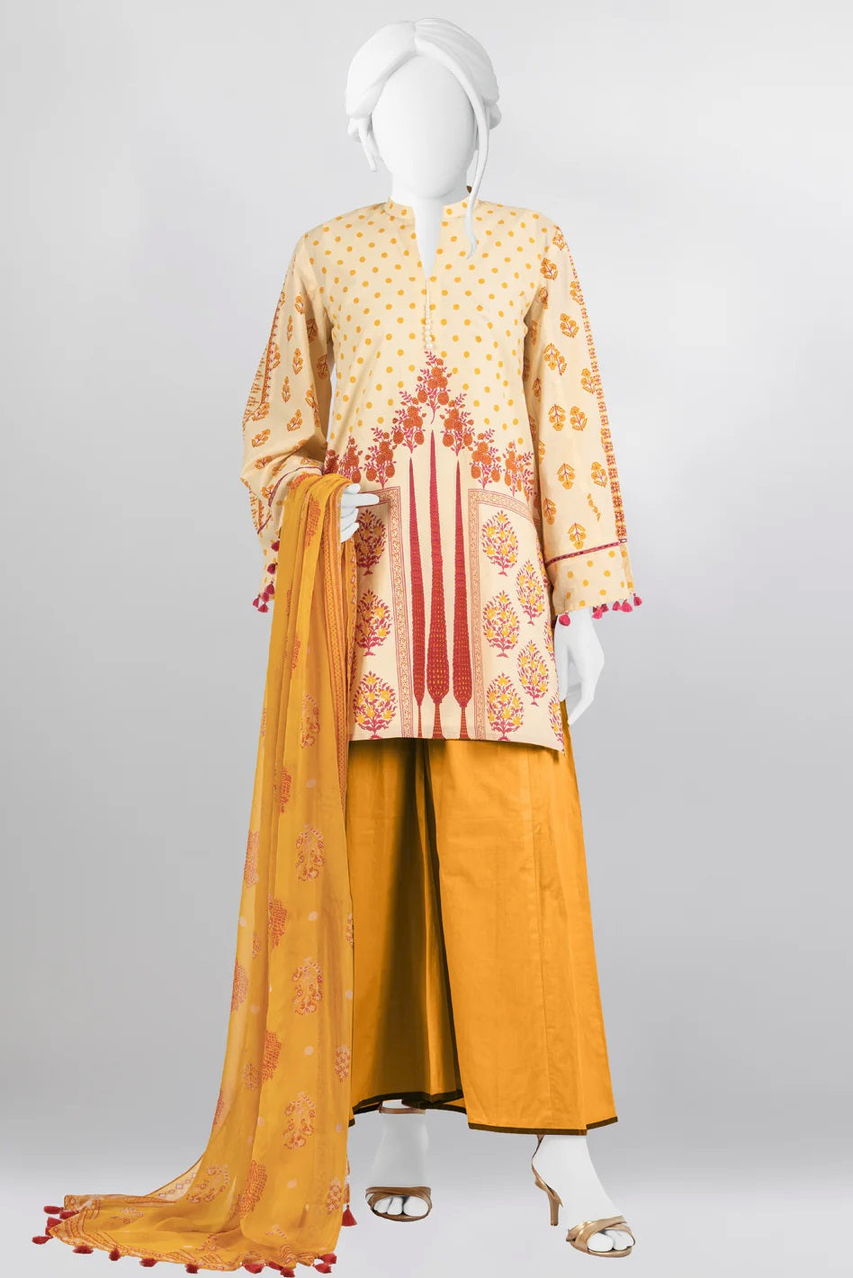 Panjnad Lawn By J. 1144 – J. 3-piece unstitched suit