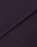 Slub Intermix Lawn – Plum (MIL-S25-0011), plain lawn fabric by the meter