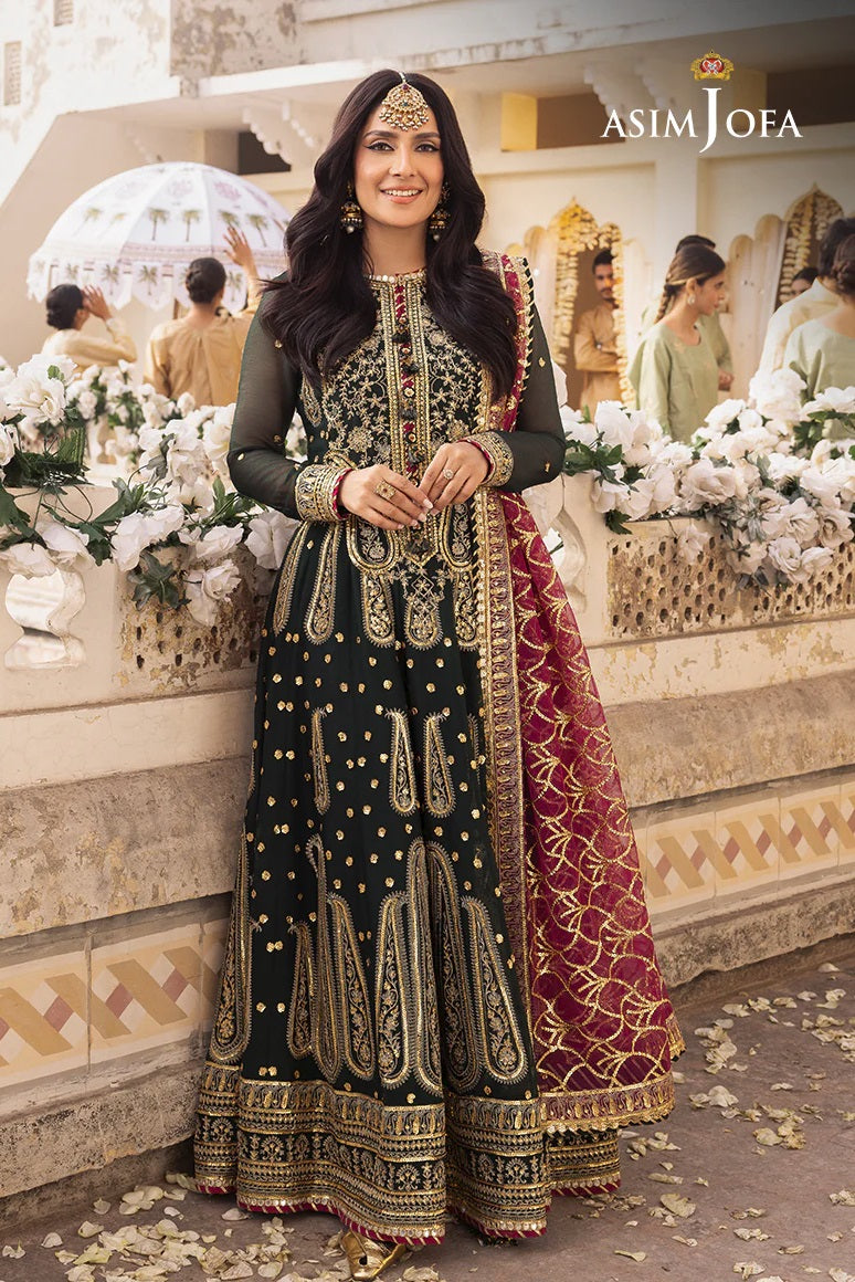 Asim Jofa Shehnai Formal AJSH-11 – Asim Jofa 3-piece unstitched suit