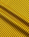 Black Stripe Lawn – Mustard fabric