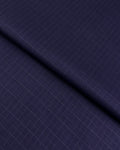 Check Lawn – Navy (CLS-S26-0046), self-textured lawn fabric by the meter