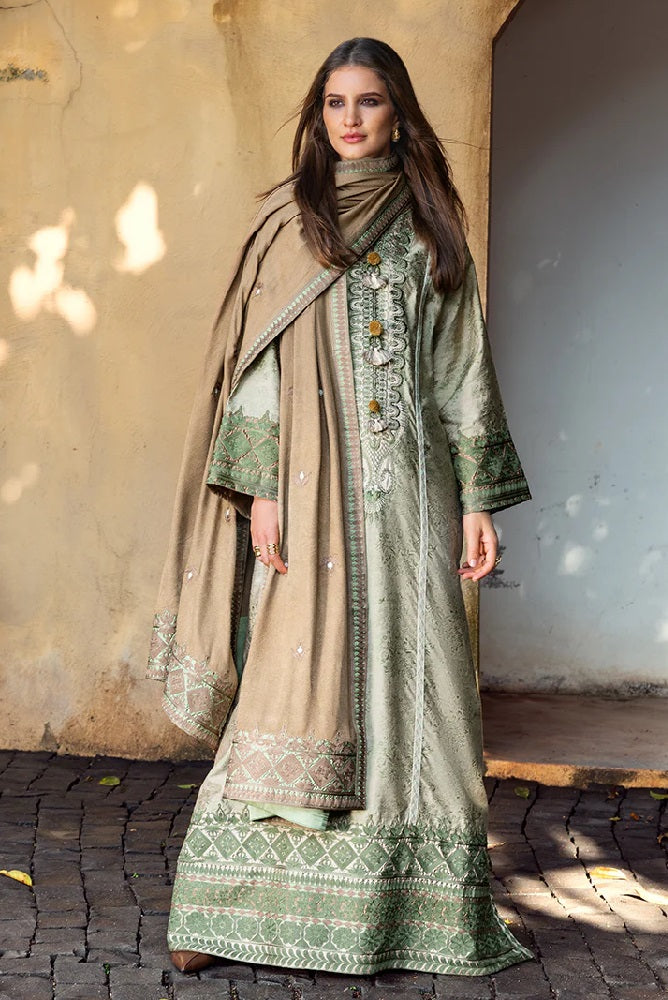 Mushq Broadway Winter D-11 (Solare) – Mushq 3-piece unstitched suit