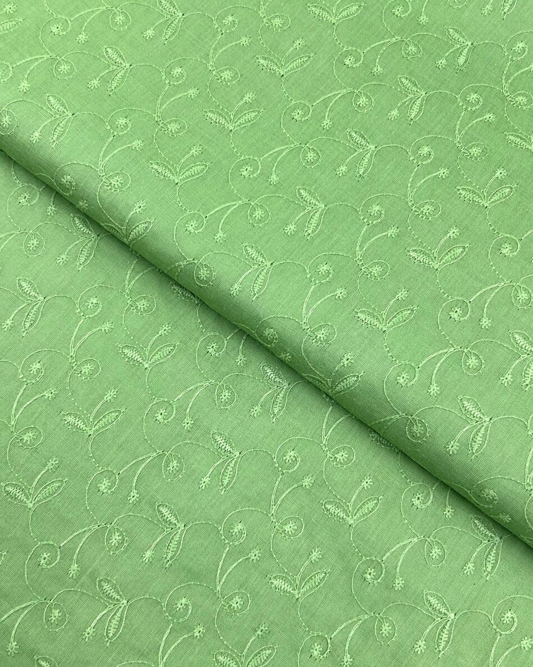 Chikankari Lawn – Pistachio fabric