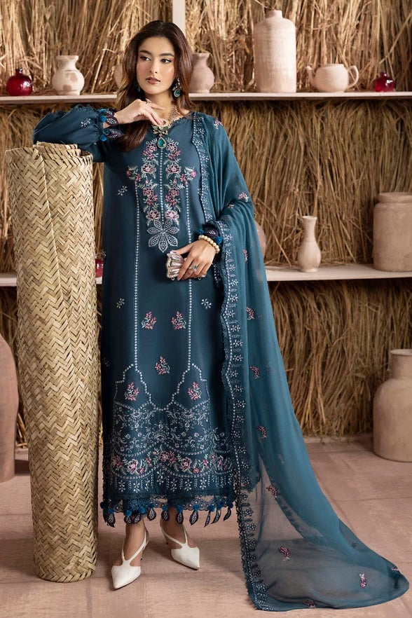 Mushak Karandi By Humdum D-11 – Humdum 3-piece unstitched suit