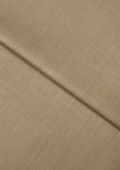 Cotton Lawn – Beige, plain lawn fabric by the meter