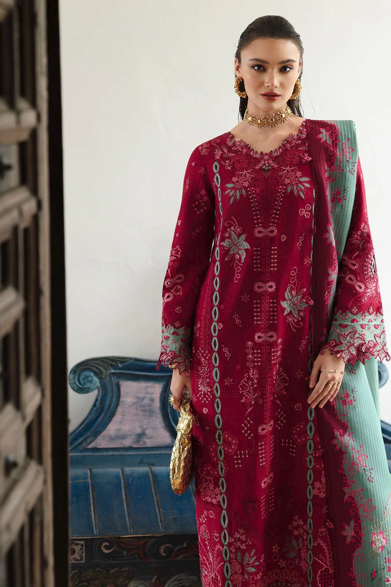 Qalamkar Qlinekari Linen KL-12 (Roohi), photo 2