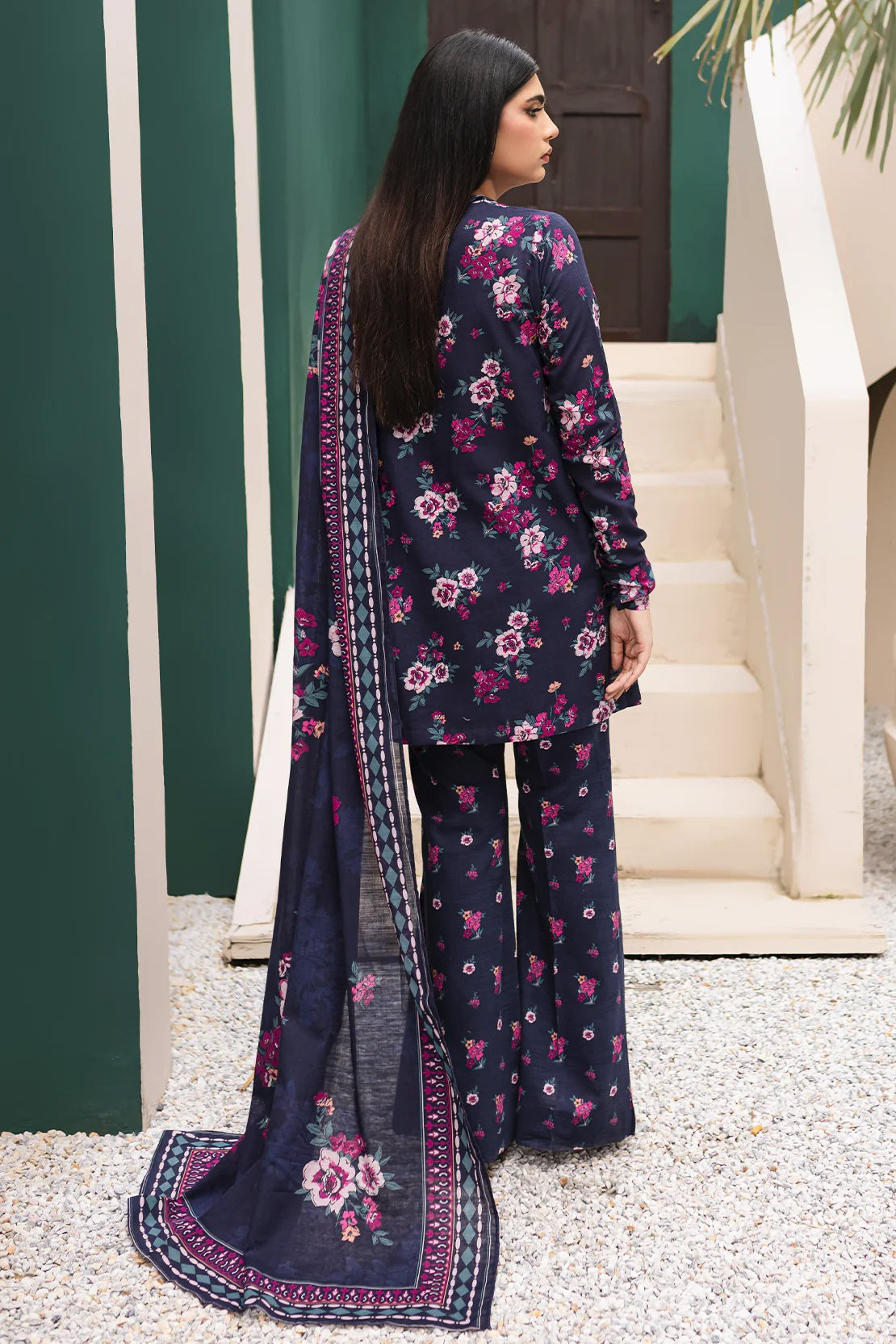 Arna Print Khaddar By RTI D-9312 by Rashid Textile, photo 2