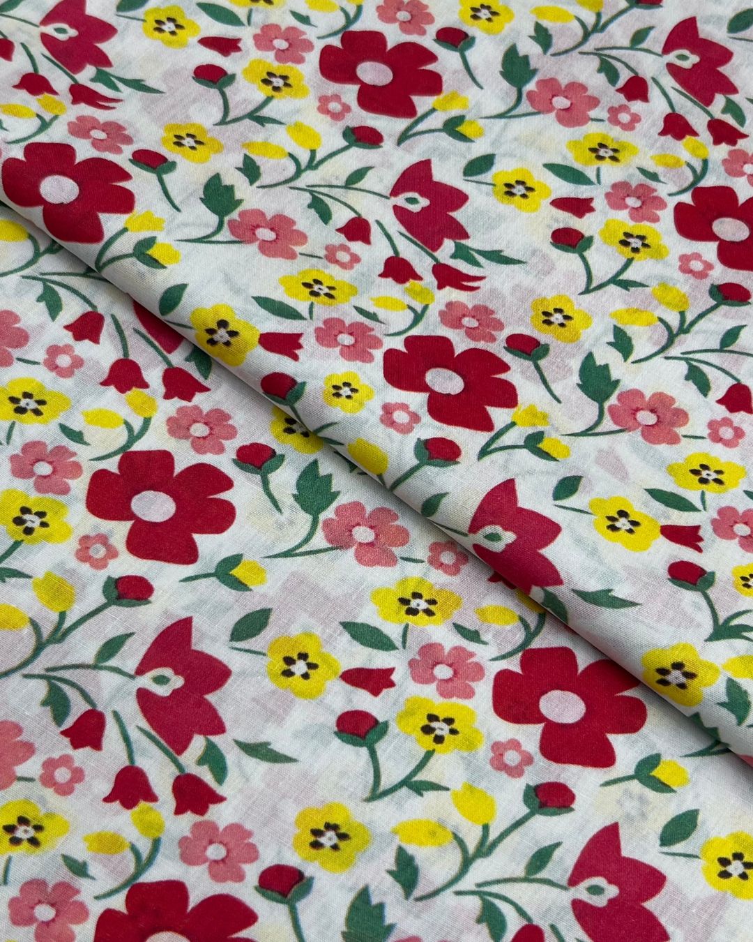 Rang e Bahar Digital Print Lawn fabric