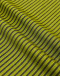Black Stripe Lawn – Parrot, self-textured lawn fabric by the meter