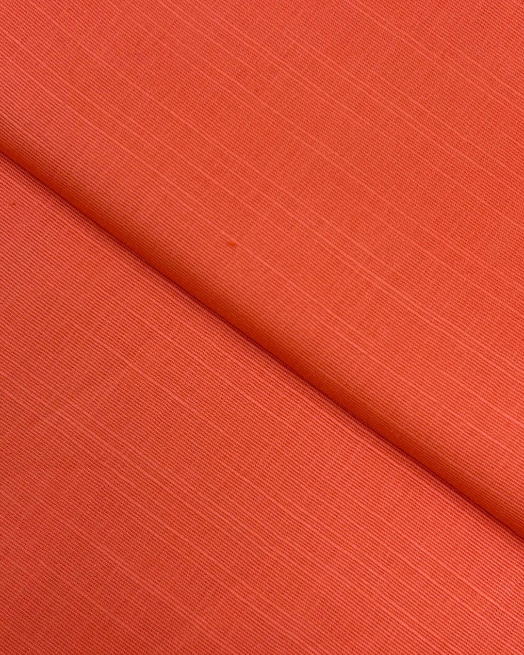 Slub Khaddar – Coral (SSLK-W25-0019), plain khaddar fabric by the meter