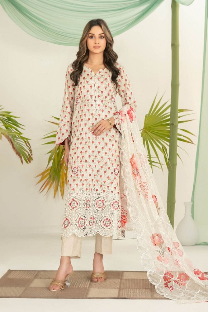Tawakkal Sionya Lawn D-4088 – Tawakkal 3-piece unstitched suit