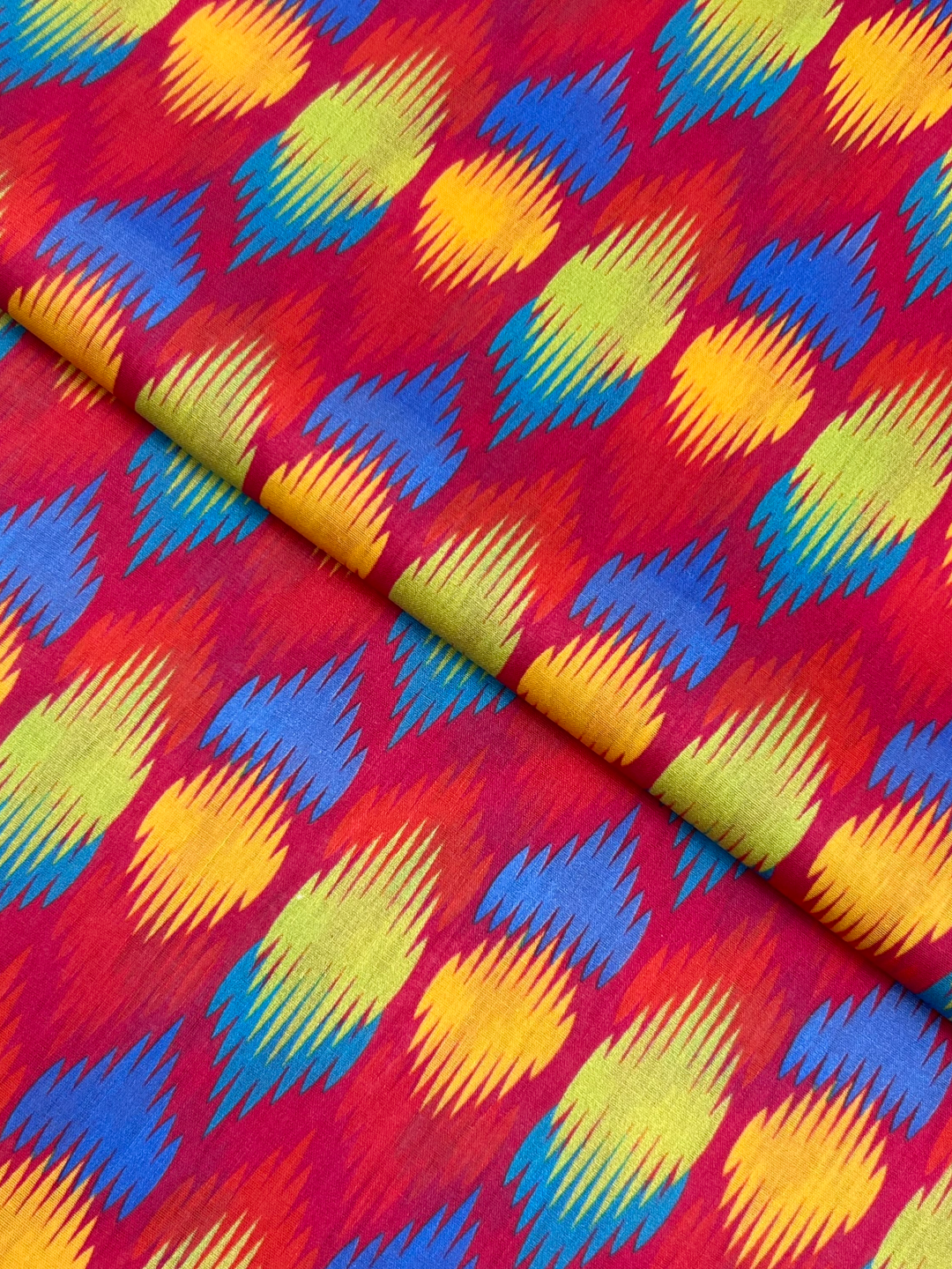 Tie & Dye Digital Print Lawn (TDP-S26-0064), digitally printed lawn fabric by the meter