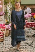 Mahrukh Luxury Lawn By Mahnur D-12 (Mia) – Mahnur 3-piece unstitched suit
