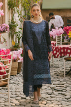 Mahrukh Luxury Lawn By Mahnur D-12 (Mia) – Mahnur 3-piece unstitched suit