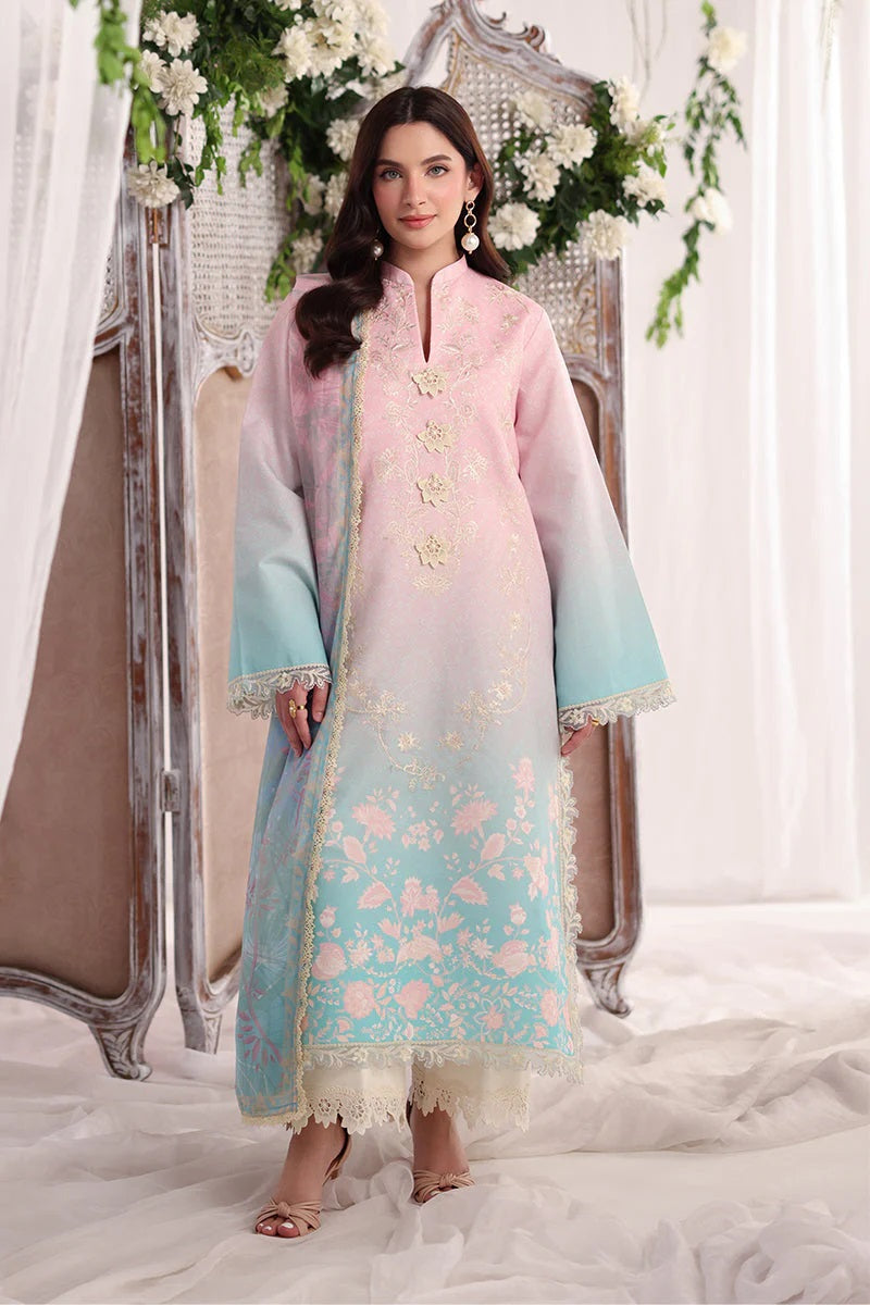 Rang Rasiya Nova Lawn D-12 (Serene) – Rang Rasiya 3-piece unstitched suit
