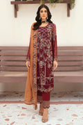 Ramsha Chiffon F-2612 – Ramsha 3-piece unstitched suit