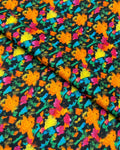 Tie & Dye Digital Print Lawn fabric