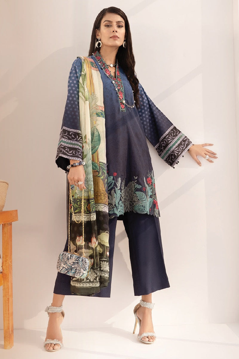 Sapphire Intermix (Vera) – Sapphire 3-piece unstitched suit