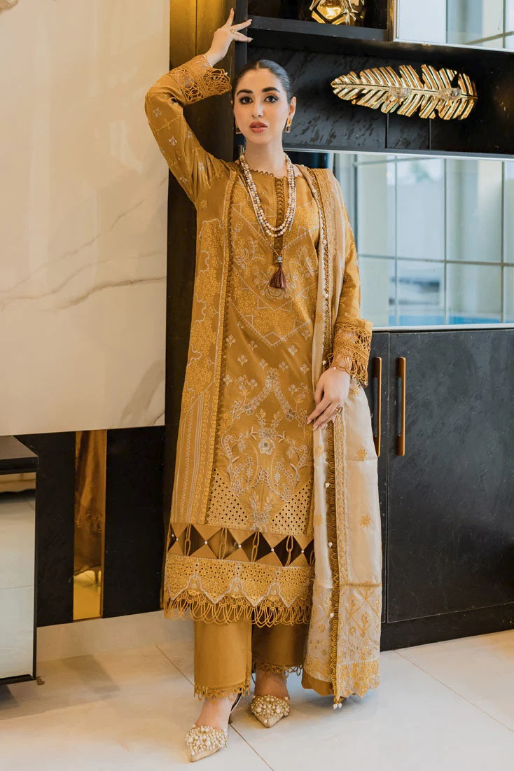 Marjjan Heer Lawn SMC-139 – Marjjan 3-piece unstitched suit