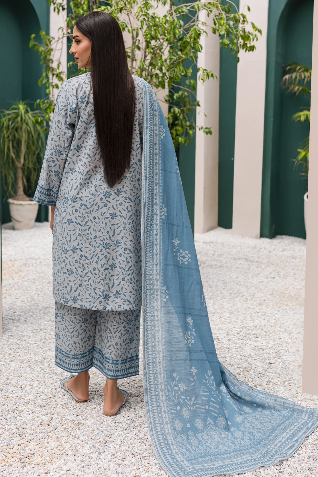 Arna Print Khaddar By RTI D-9313 by Rashid Textile, photo 2