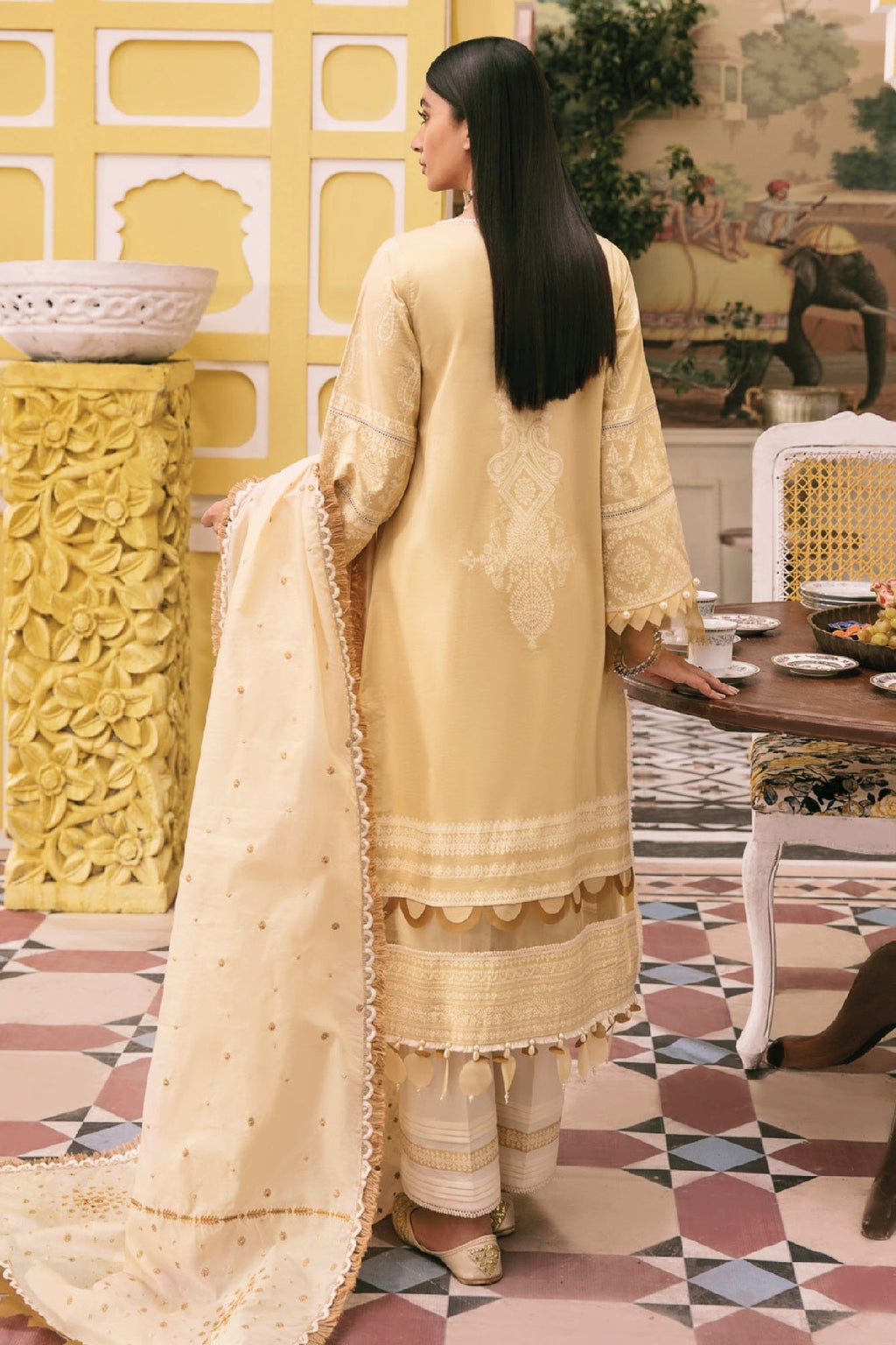 Seran Lawn By Dynasty D-13 (Aaira), photo 2