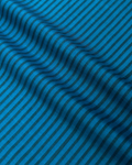 Black Stripe Lawn – Blue fabric