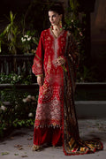 Amelia Winter By Mahnur AM-013 – Mahnur 3-piece unstitched suit