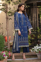 Malhar Lawn By Firdous ML-13 – Firdous 3-piece unstitched suit