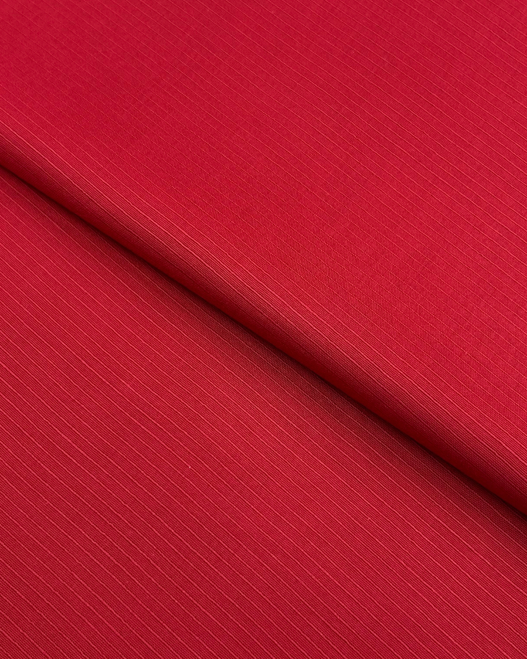 Rib Lawn – Red fabric