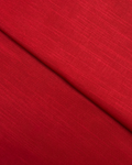 Slub Khaddar – Red, plain khaddar fabric by the meter