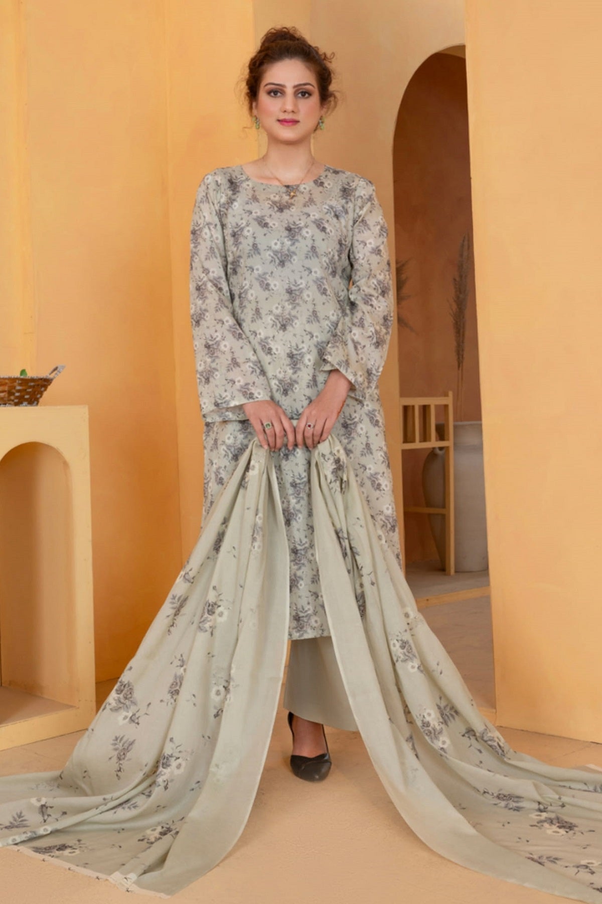 Colorita Print Lawn RL-1404 – Colorita 3-piece unstitched suit
