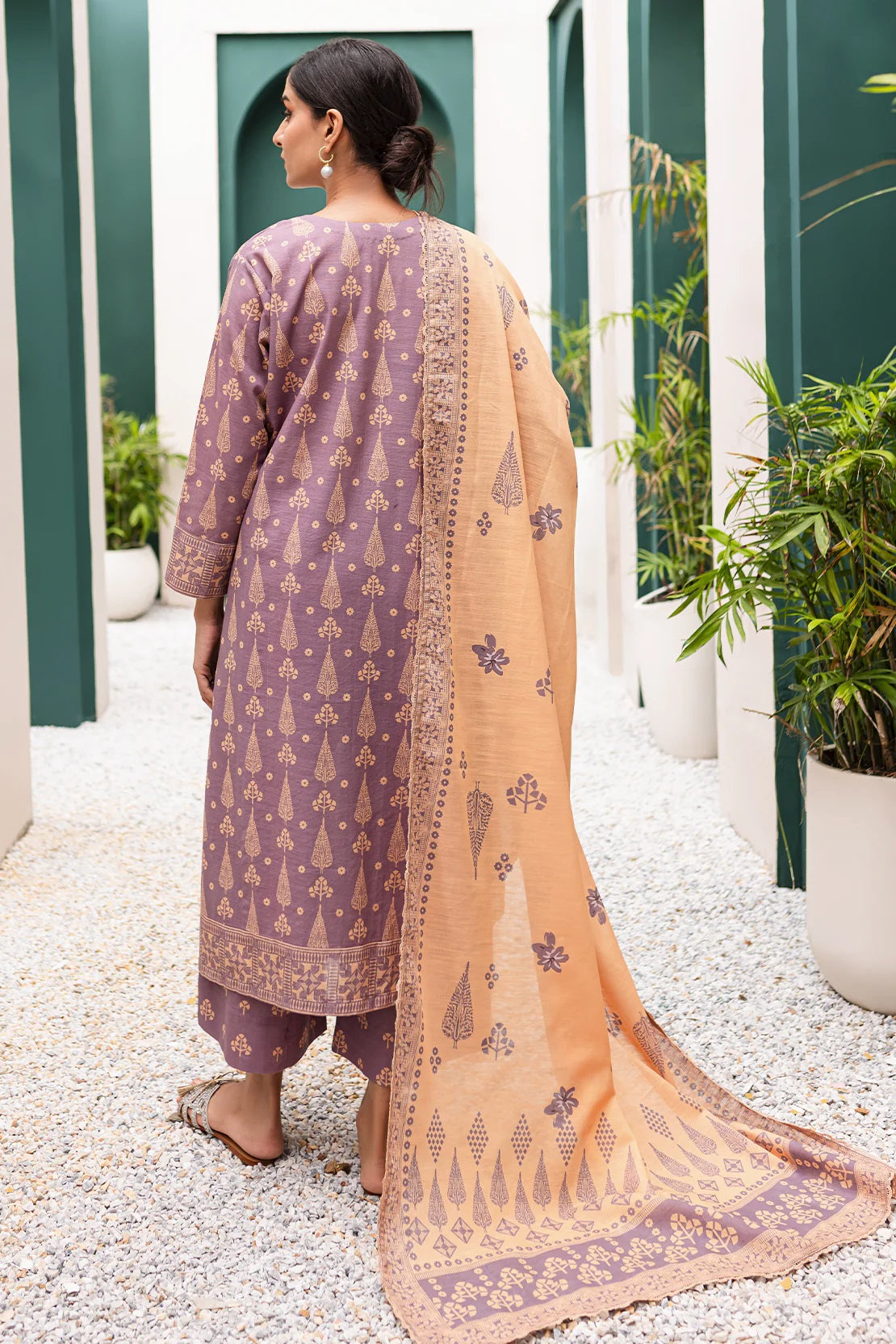 Arna Print Khaddar By RTI D-9314 by Rashid Textile, photo 2