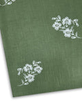 Embroidered Khaddar – Green (EK-W25-0106), embroidered khaddar fabric by the meter