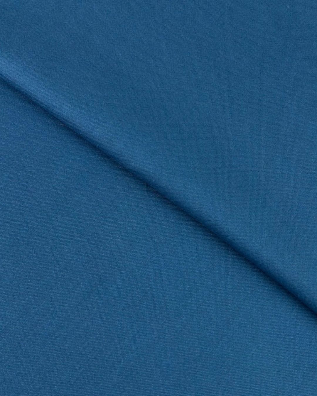 Alpine Velvet – Blue (AR-W26-0014), plain velvet fabric by the meter