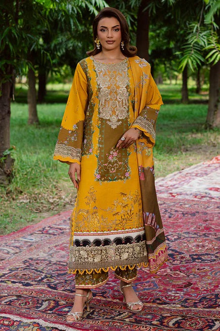 Parishay Rang-e-Sarma Khaddar SAR-14 – Parishay 3-piece unstitched suit