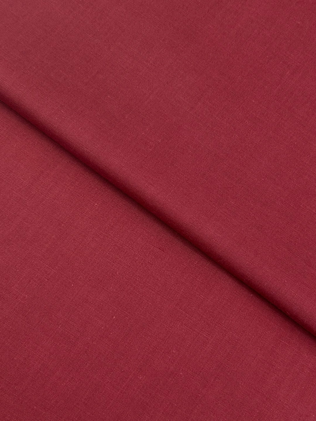Cotton Lawn – Red (PCS-S25-0024), plain lawn fabric by the meter