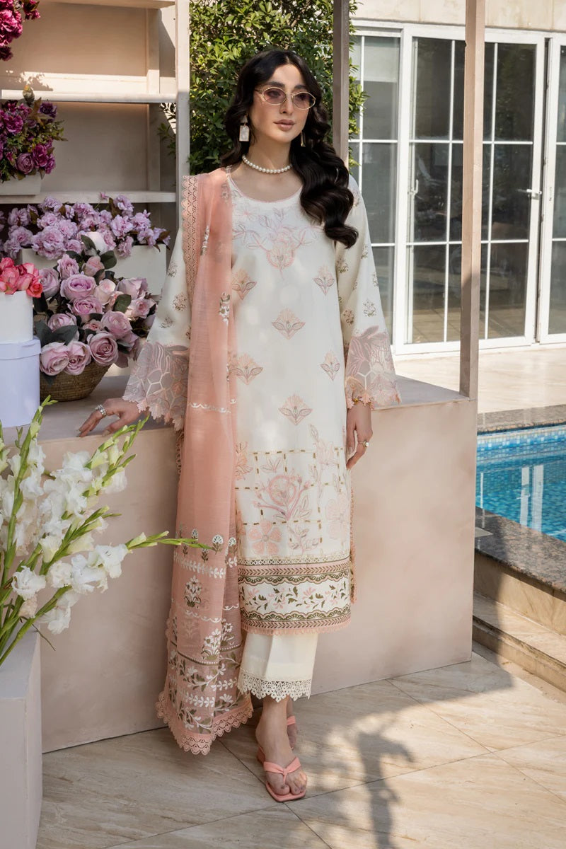 Rang Rasiya Florence Lawn D-14 (Miraal) – Rang Rasiya 3-piece unstitched suit