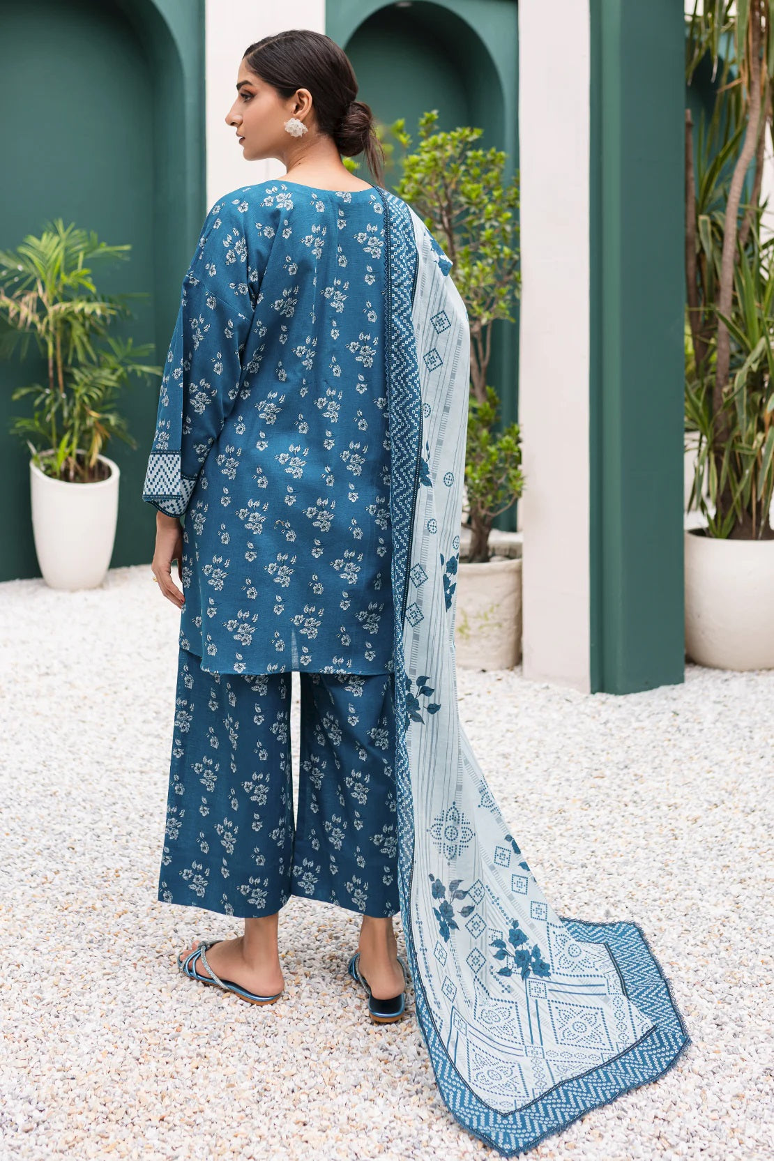 Arna Print Khaddar By RTI D-9315 by Rashid Textile, photo 2