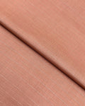 Rib Lawn – Peach, self-textured lawn fabric by the meter
